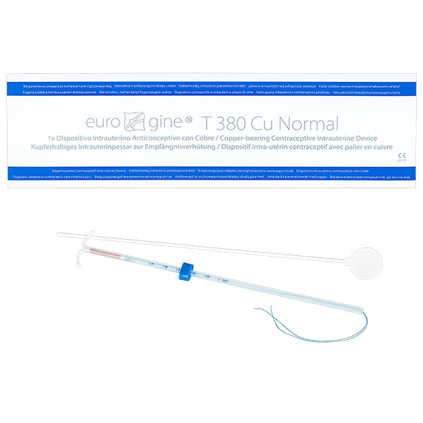 EUROGINE® T 380 Cu IUD (Cu380) - Normál méret