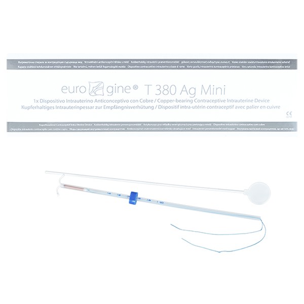 EUROGINE® T 380 Ag IUD (Cu380+Ag) - Mini méret - Image 2